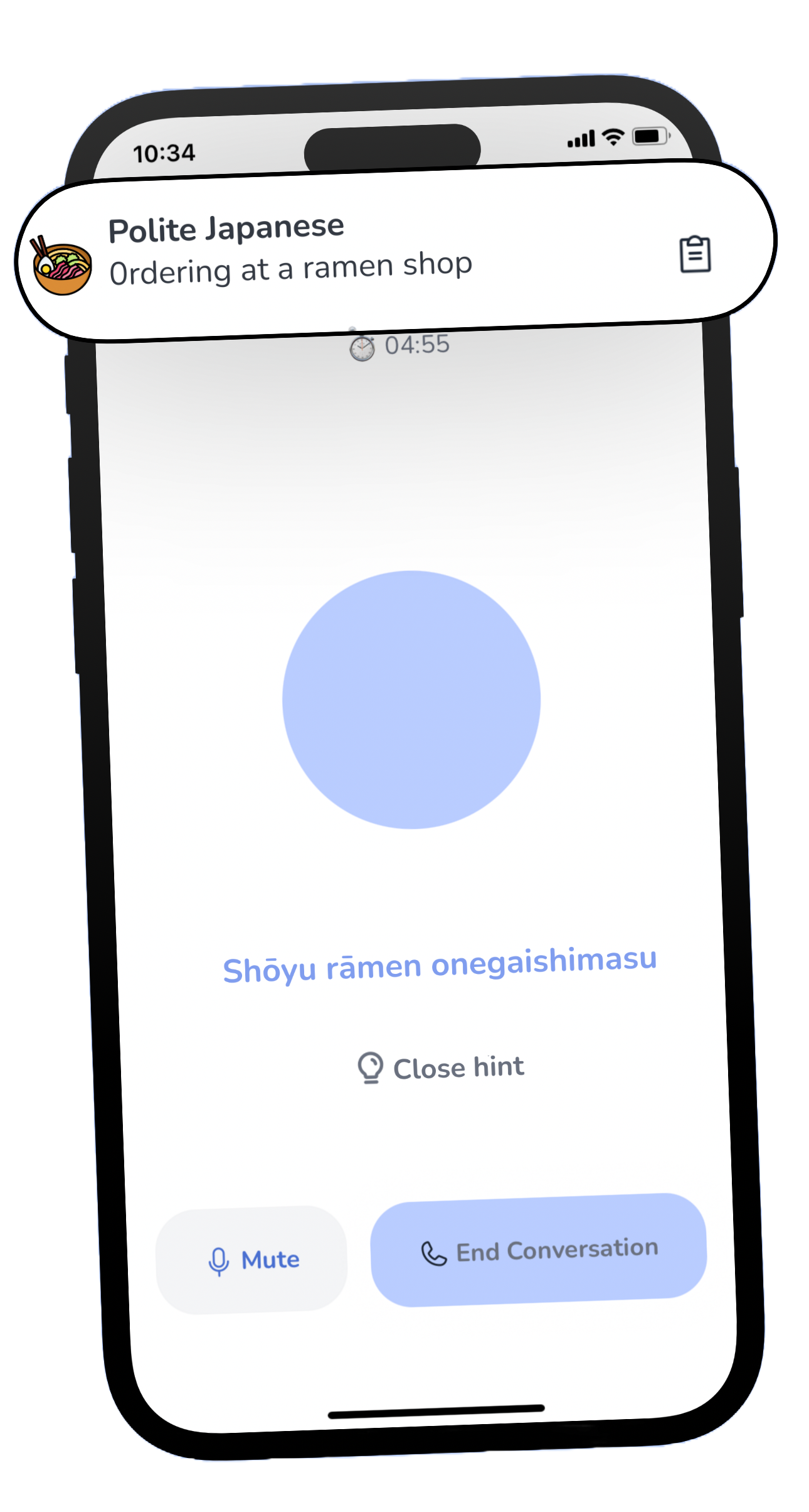 English conversation example